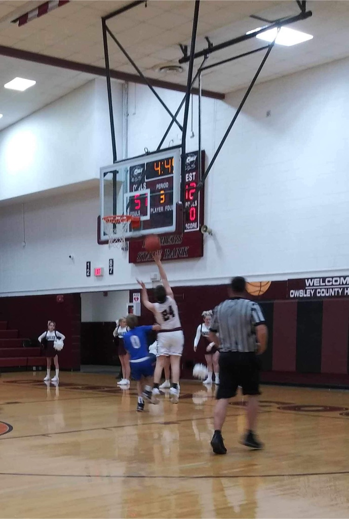 Daniel Caudell with 2 of his 20 tonight!