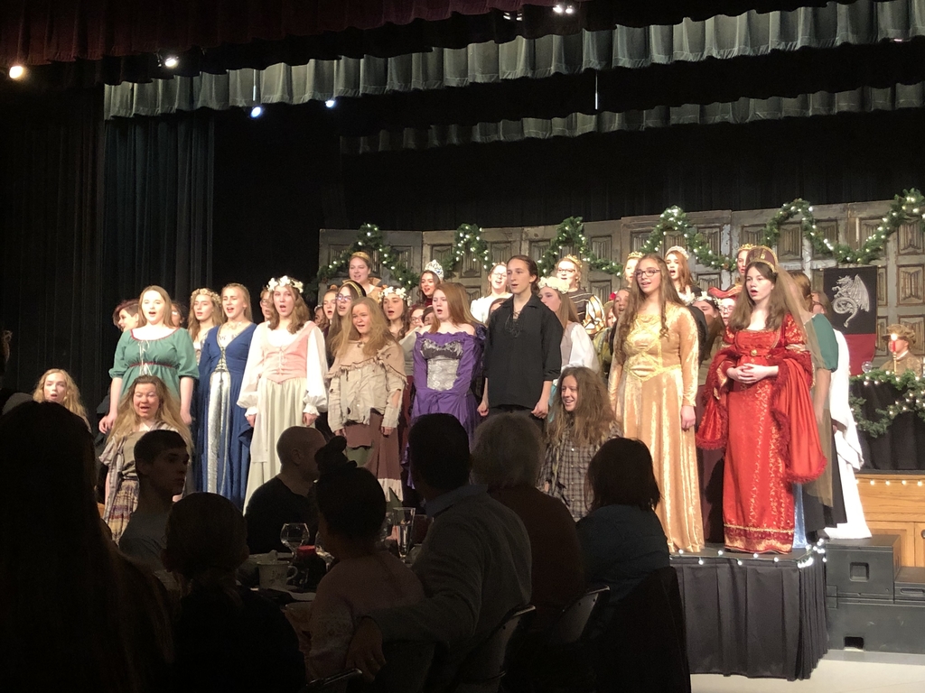 Madrigal ladies perform