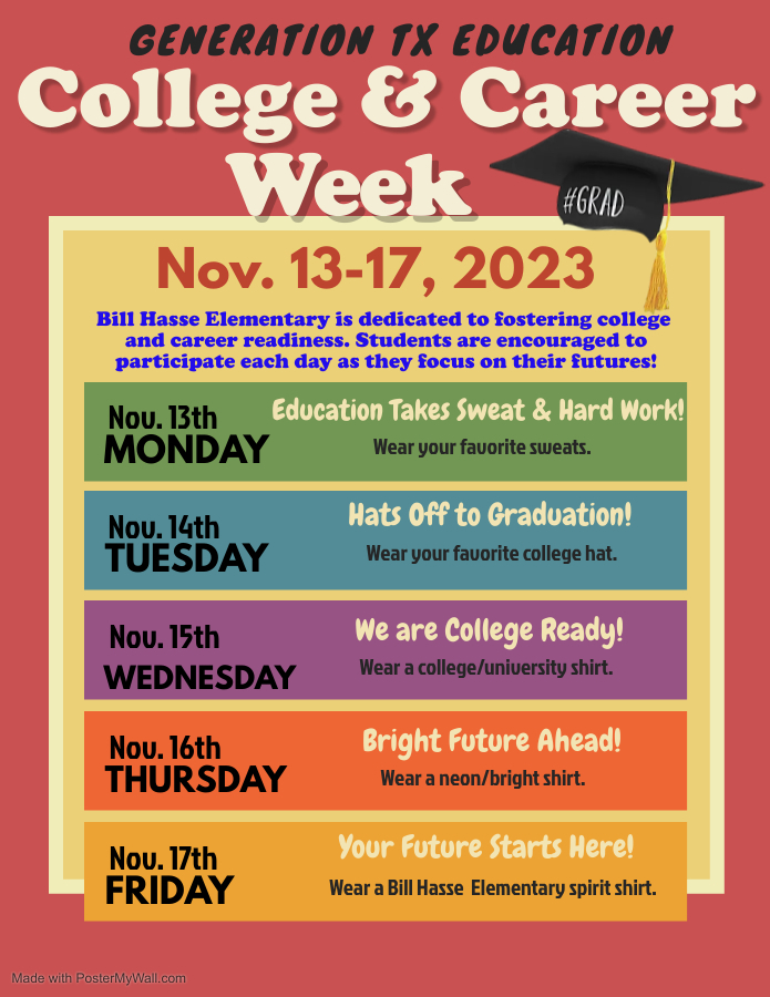 College and Career Dress Up Week