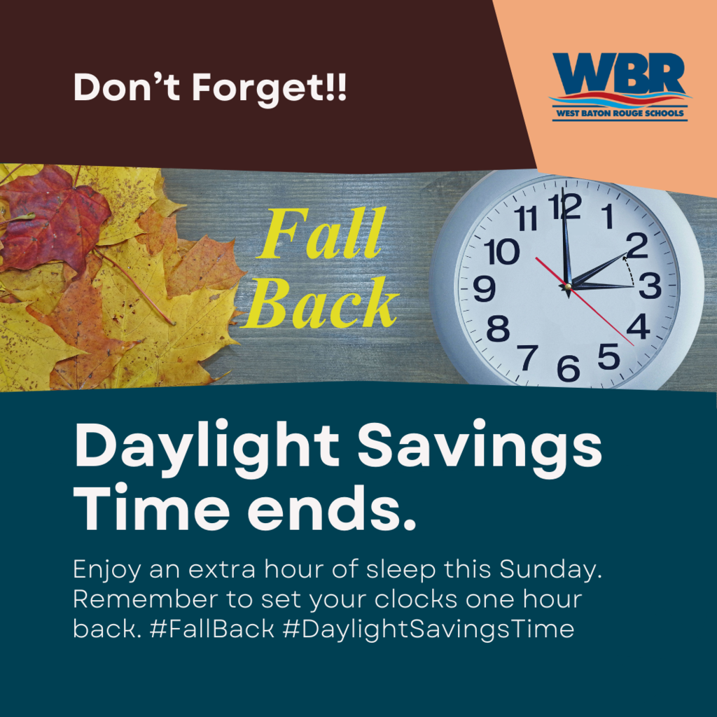 Fall Back Clocks