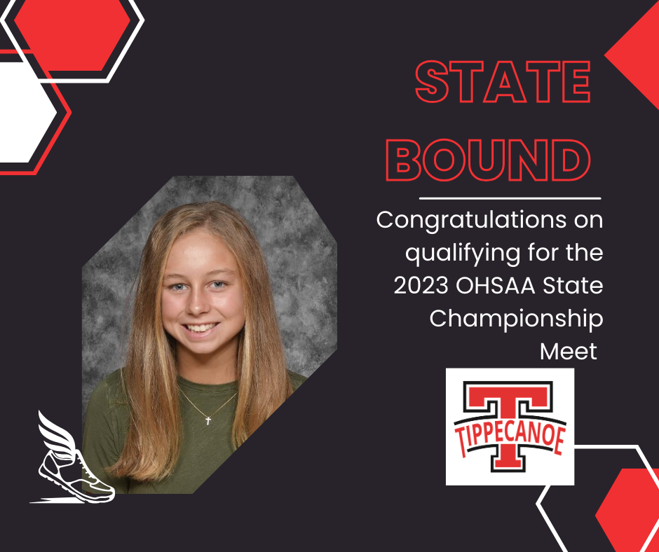 Morgan Collins, state qualifier for cross country
