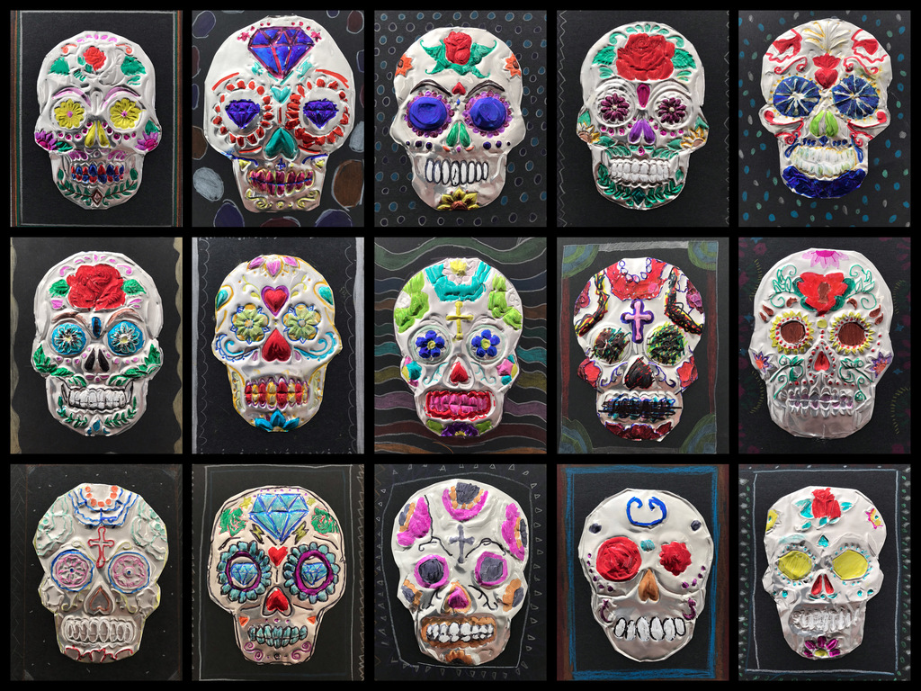Art 1 - Metal Tooled Calaveras2