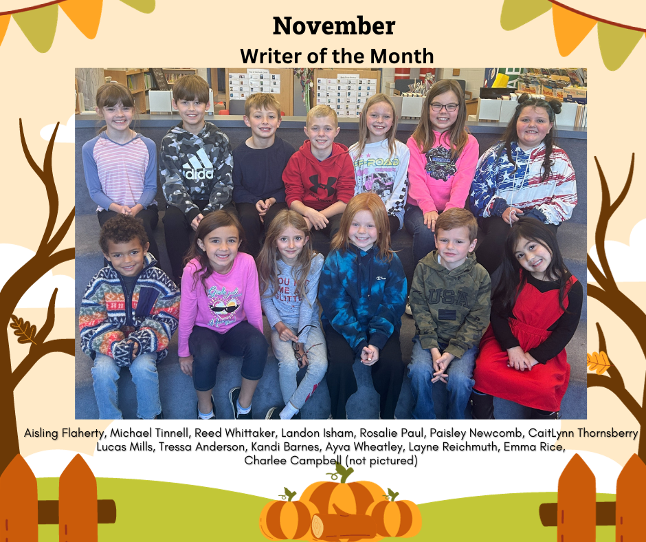 Writer of the Month