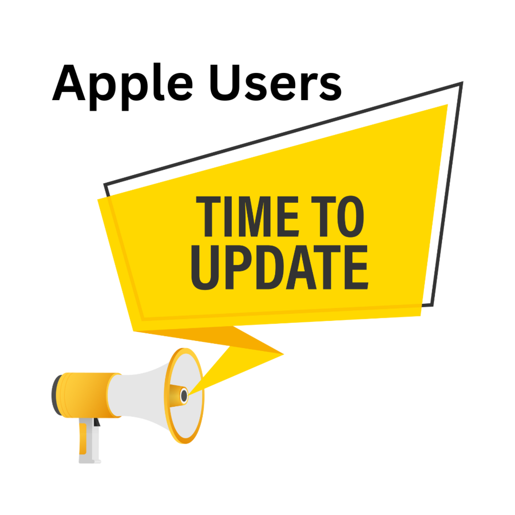 Apple users need to update