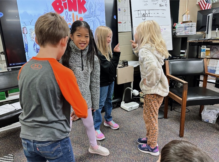 acting out a book