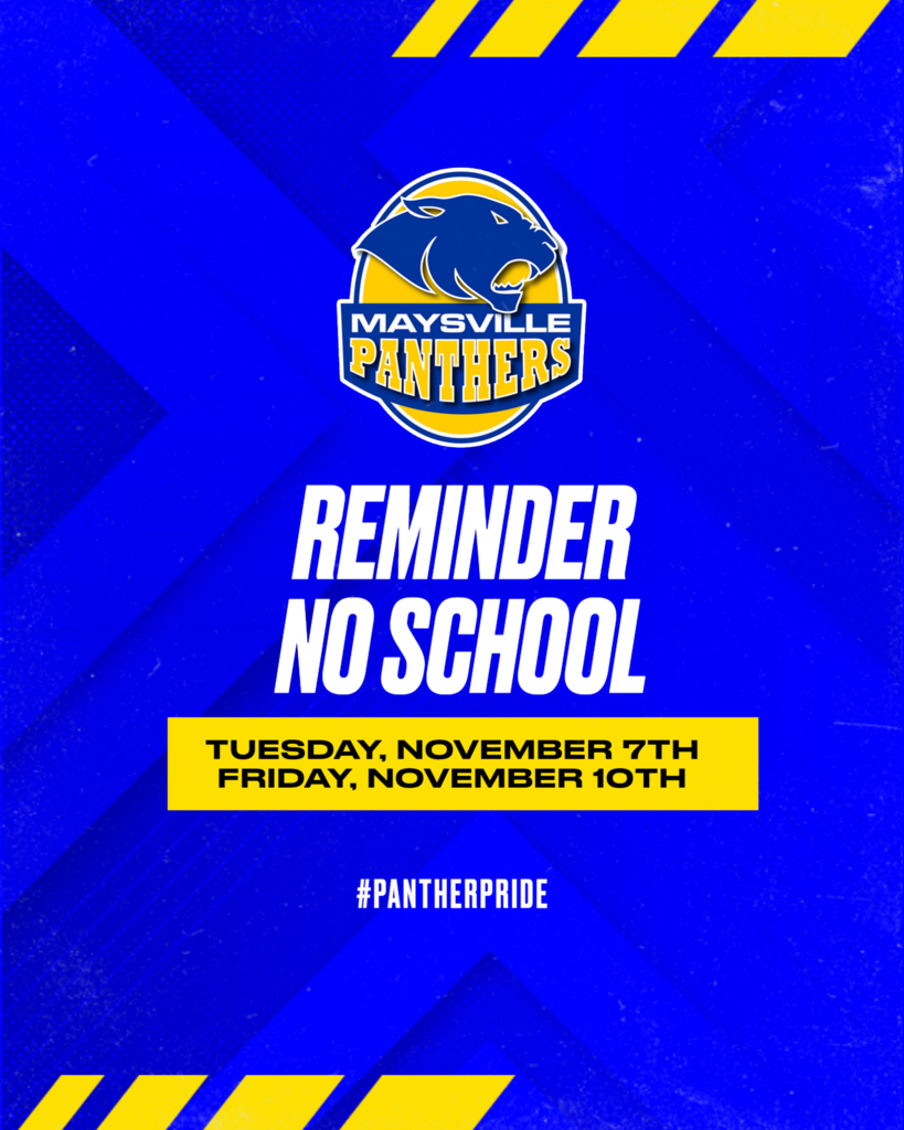 no school reminder 