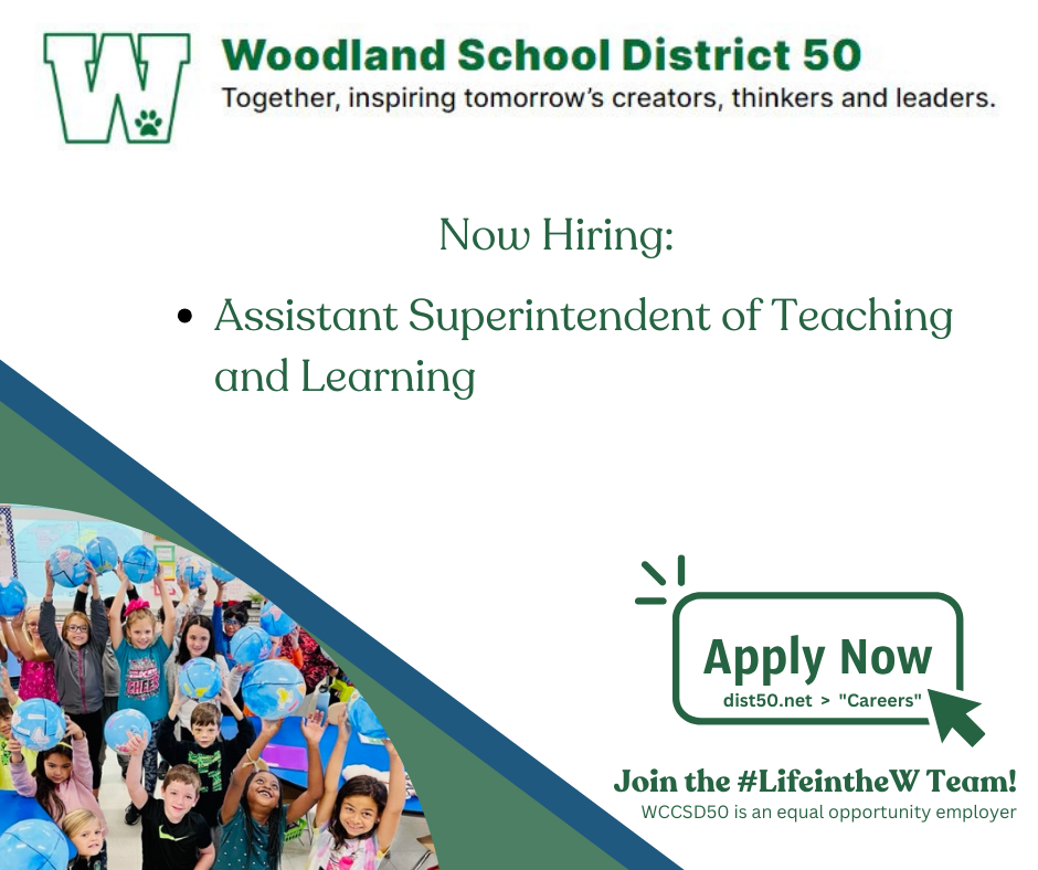 Now Hiring: Assistant Superintendent of Teaching and Learning