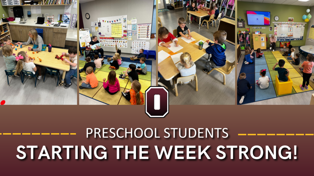 Happy Monday from Osky Preschool! 🌟  Students are starting the week strong—exploring, learning, and having a blast! 📚✨