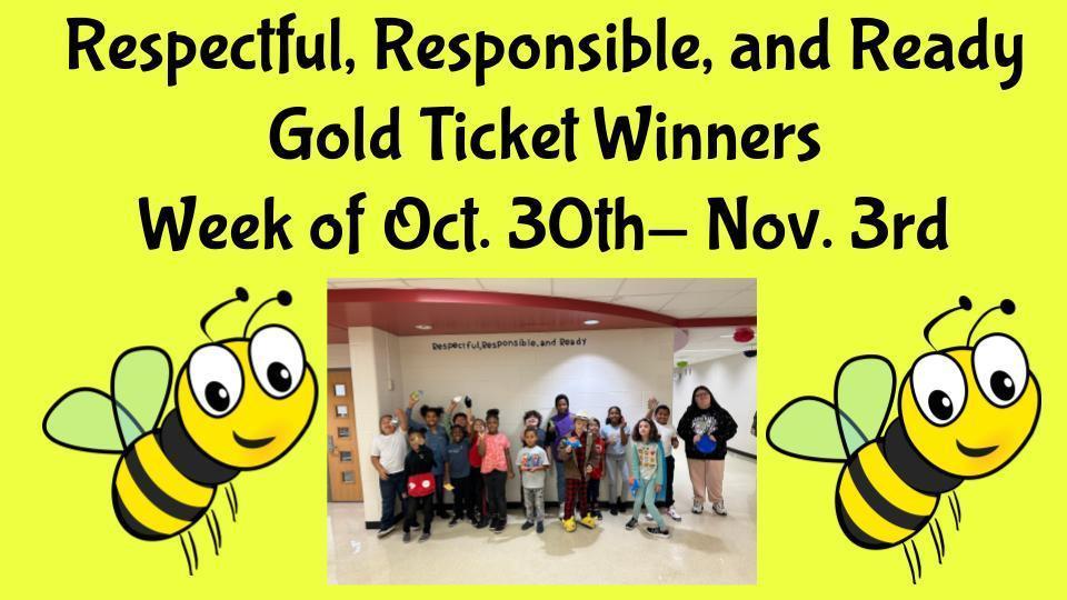 Gold Ticket Winners