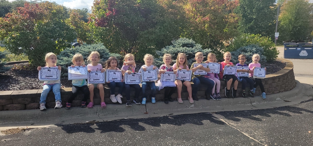 leaf hunt with leaf rubbings