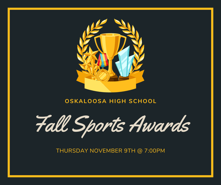 fall sports awards