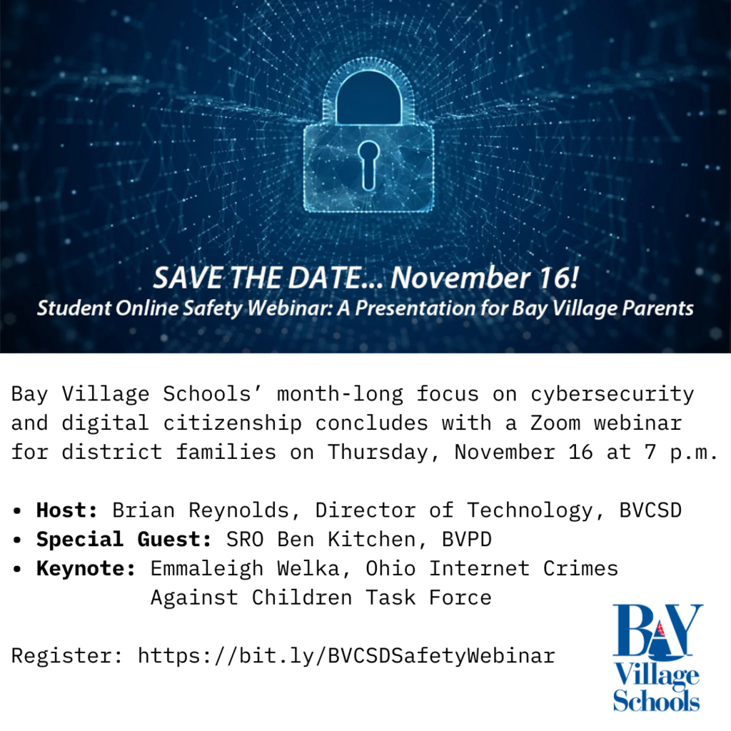 Digital Safety Webinar Flyer