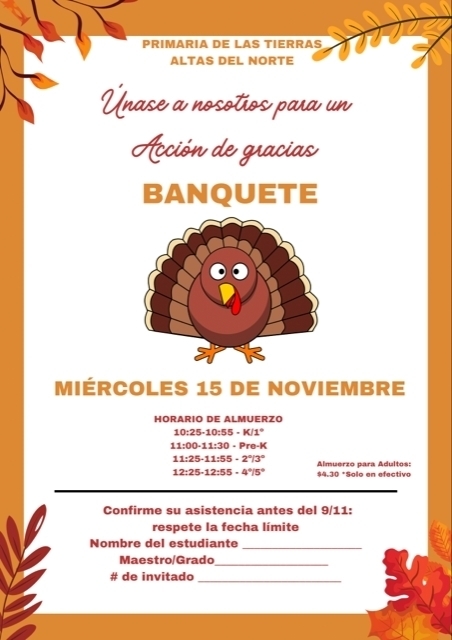 Thanksgiving Spanish