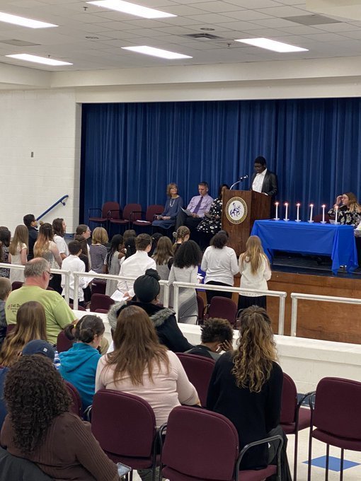 CMS NJHS Induction Ceremony