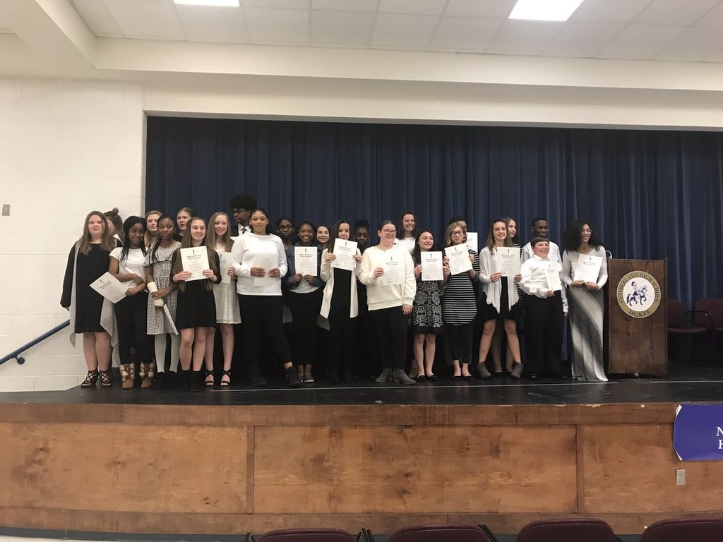 CMS NJHS Induction Ceremony
