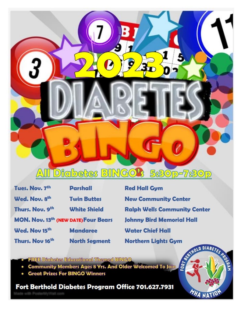 diabetes bingo