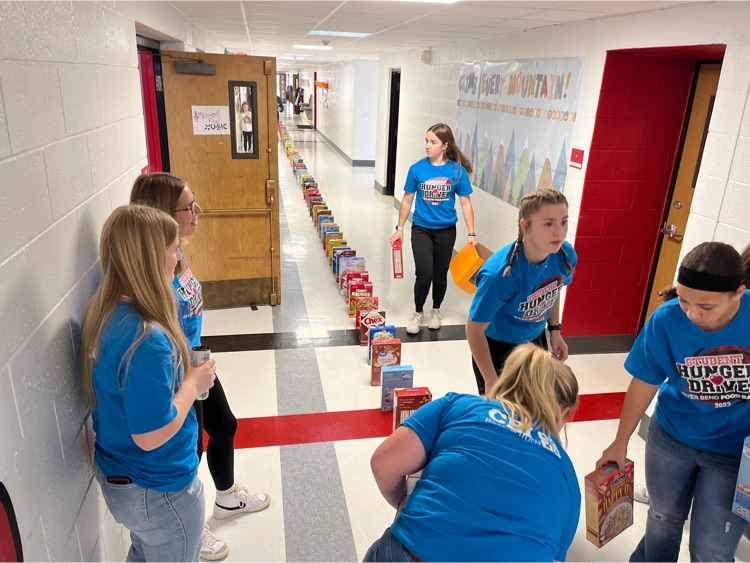 Setting up for the Cereal Box Domino Project.  