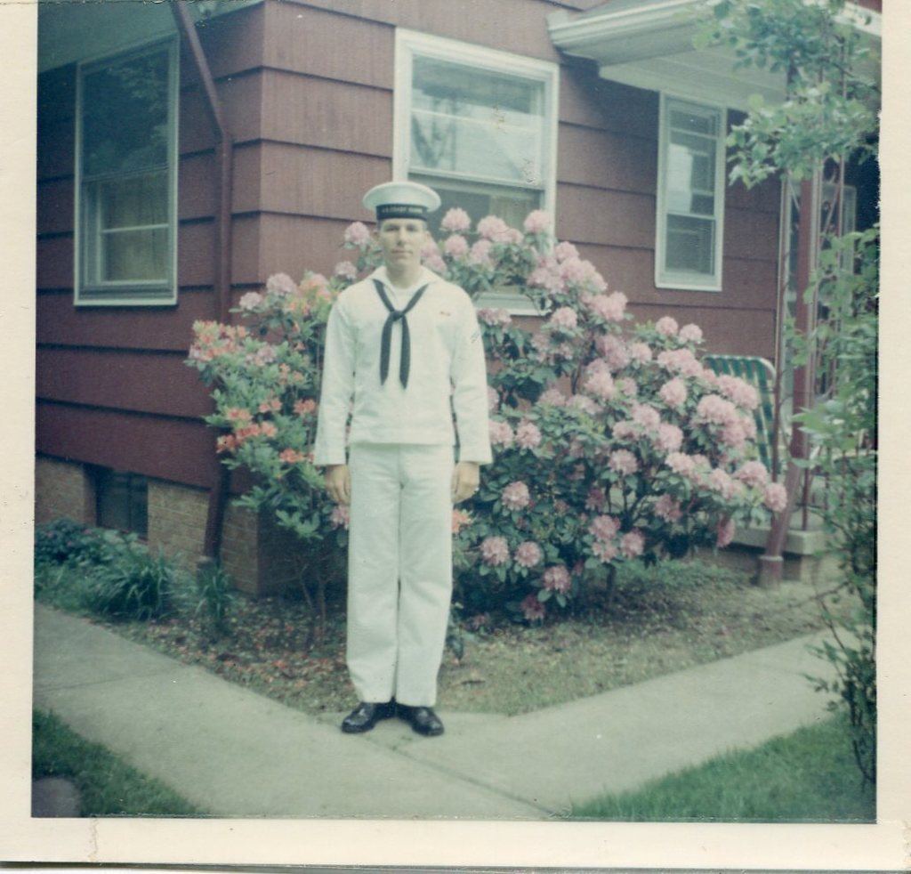 Mrs. Volkmann's dad in the coast guard