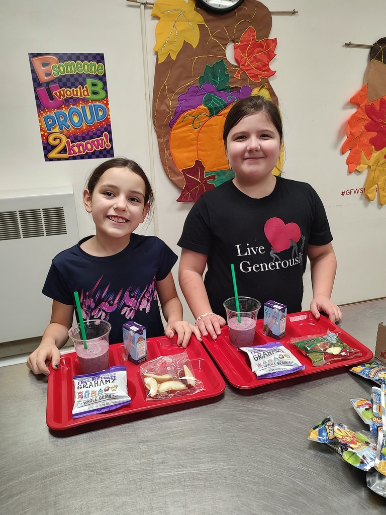 Students and breakfast