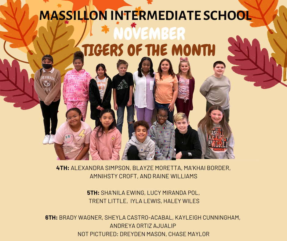 MIS students of the month 