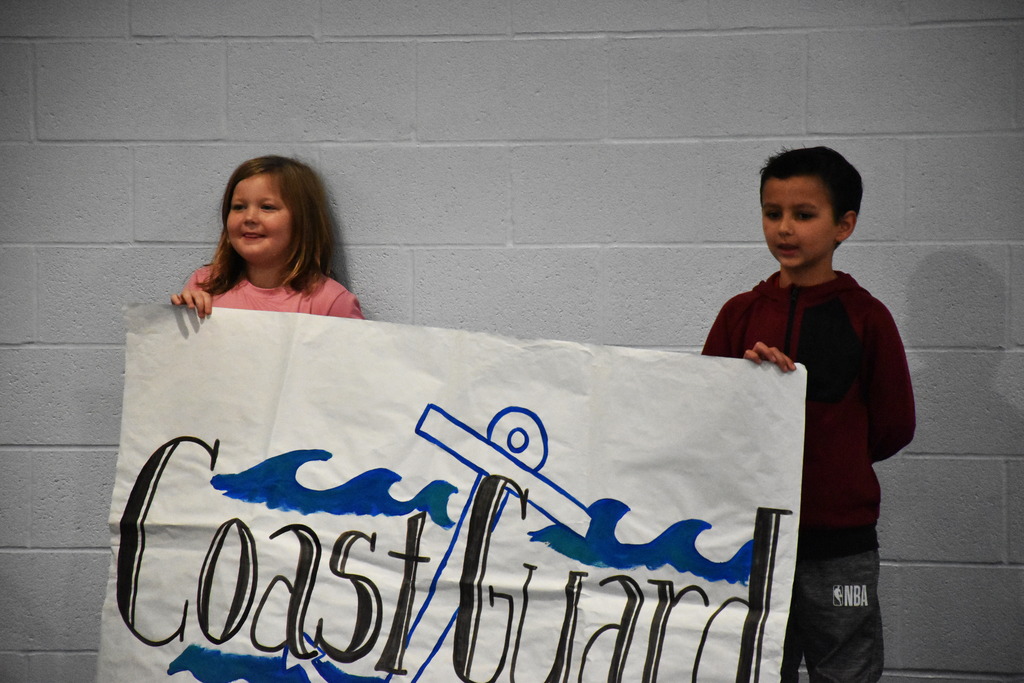 Attica Elementary School students are pictured during their Veterans Day Assembly last week. 