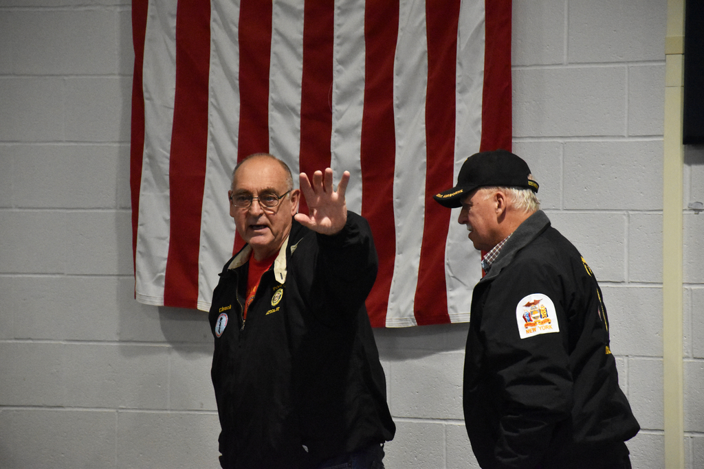 Attica Elementary School students are pictured during their Veterans Day Assembly last week. 