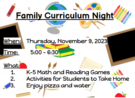 Curriculum Night