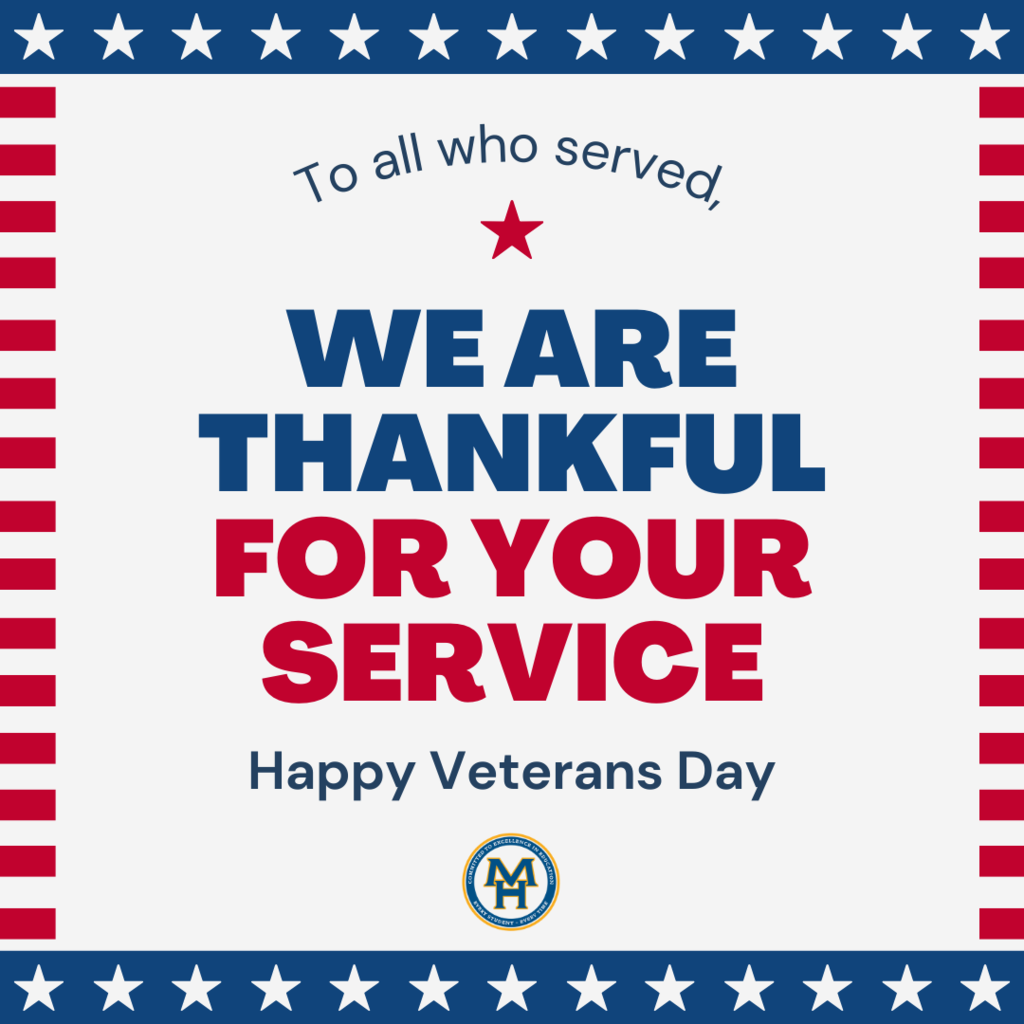 to all who served, we are thankful for your service happy veterans day