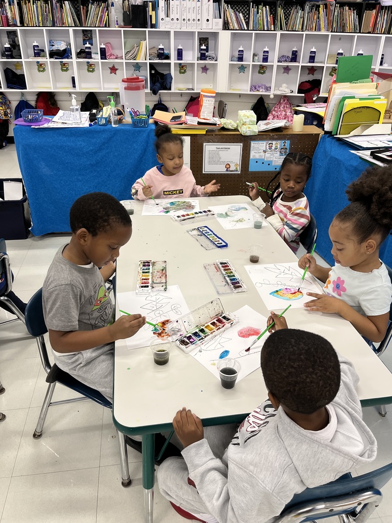 Painting fall leaves