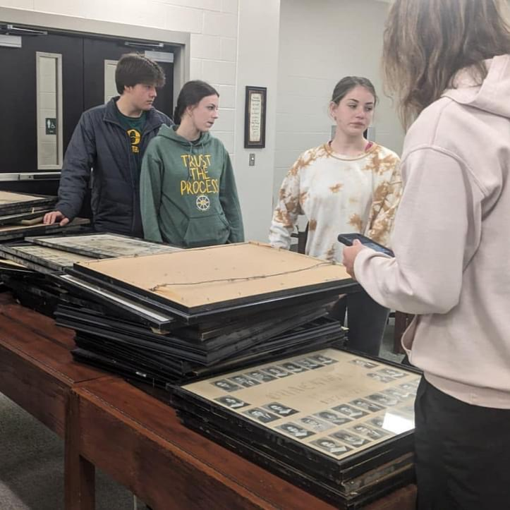 preserving Ouachita School class composite pictures