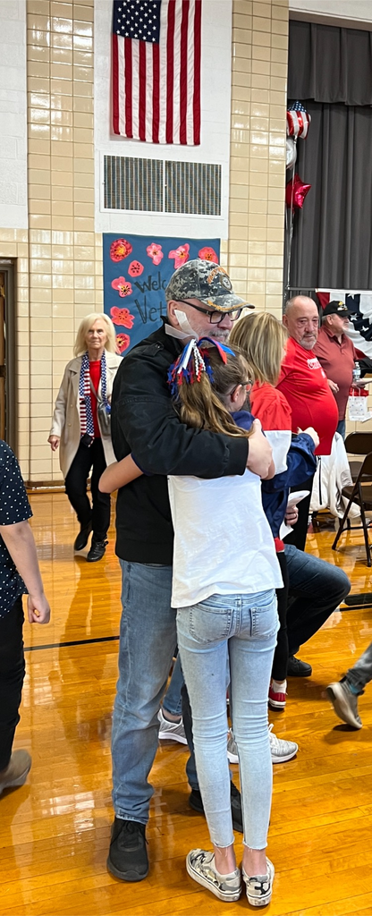 student with grandpa