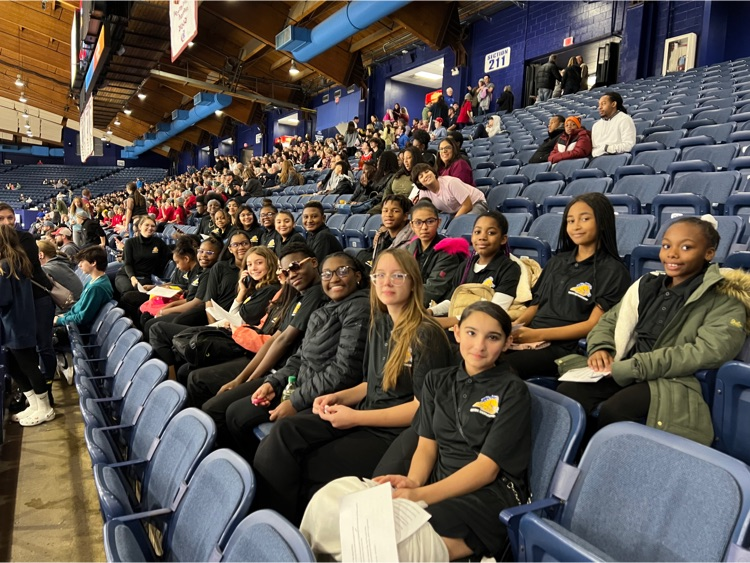 choir members at their seats 