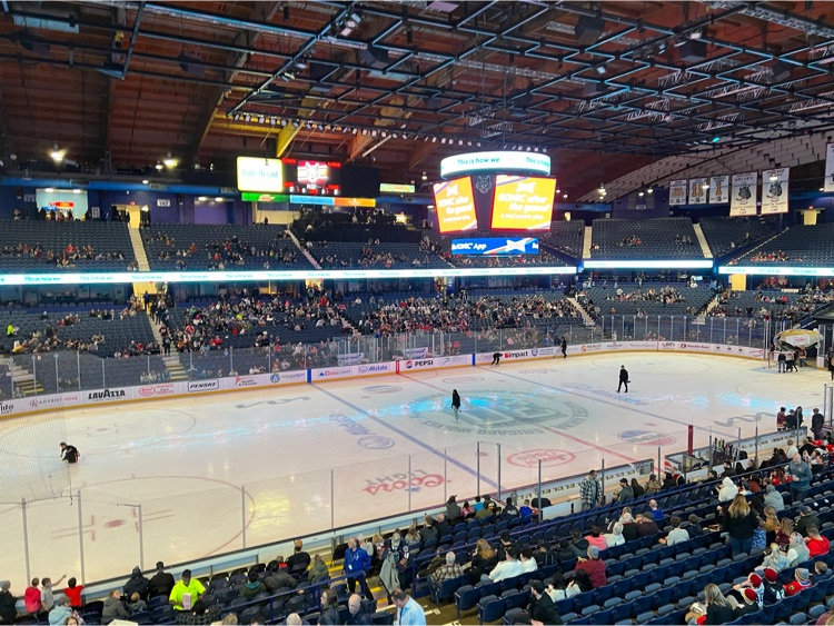 Wolves warming up