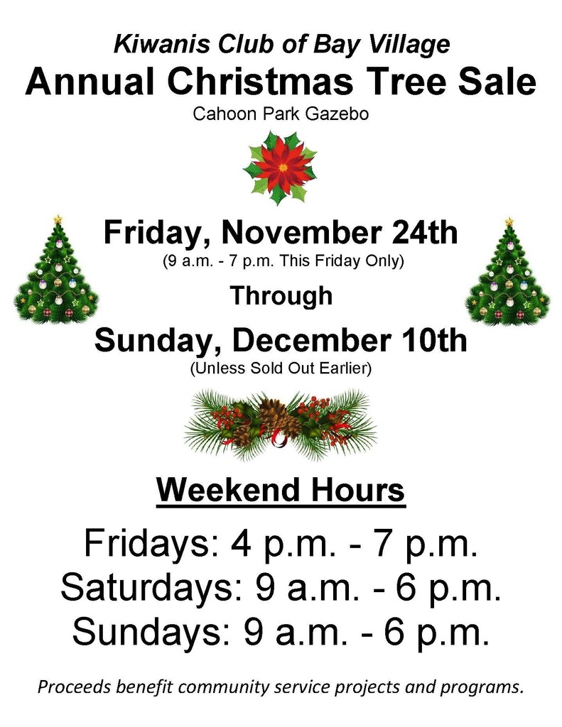 Kiwanis Tree Sale