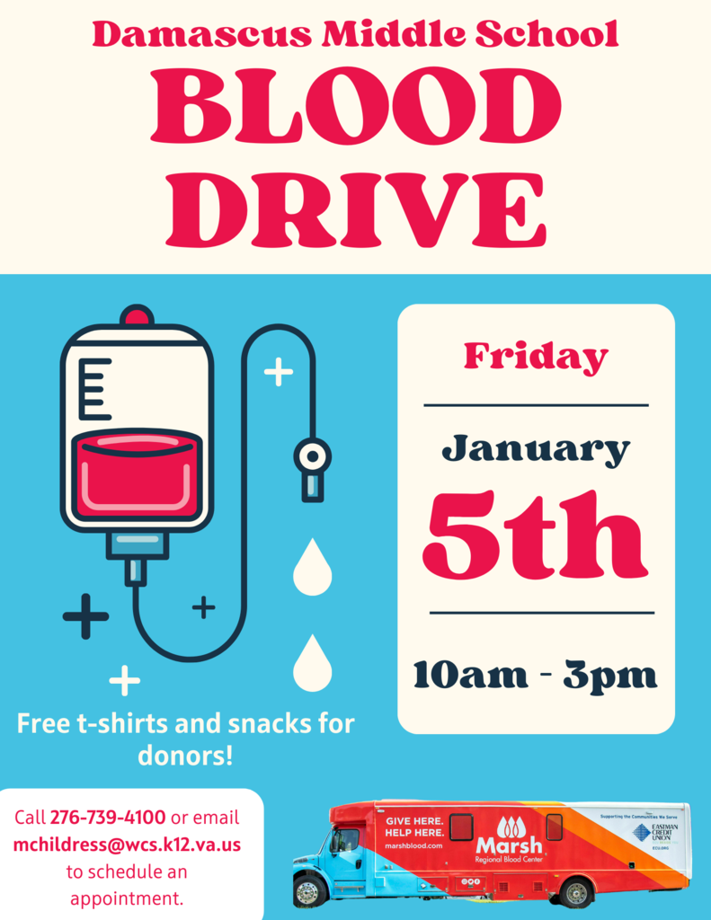 Damascus Middle School Blood Drive