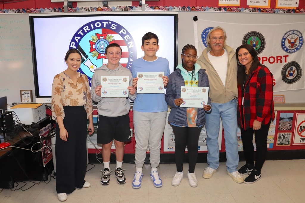 OMS Patriots Pen Essay ContestWinners