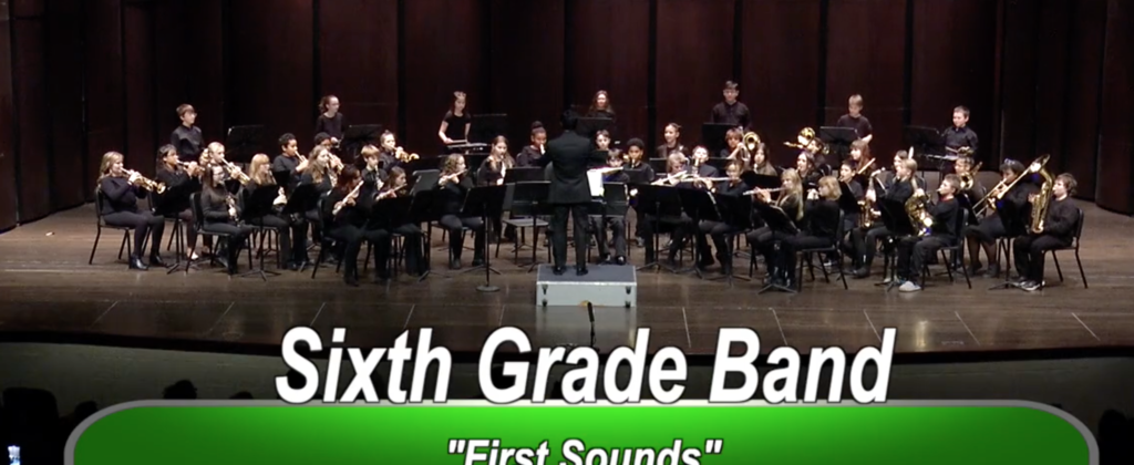 HWMS 6th Grade Band debut