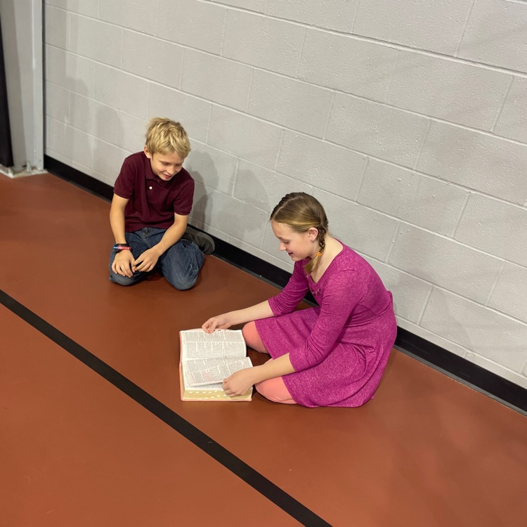practicing sharing the Gospel