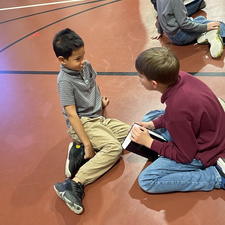 practicing sharing the Gospel