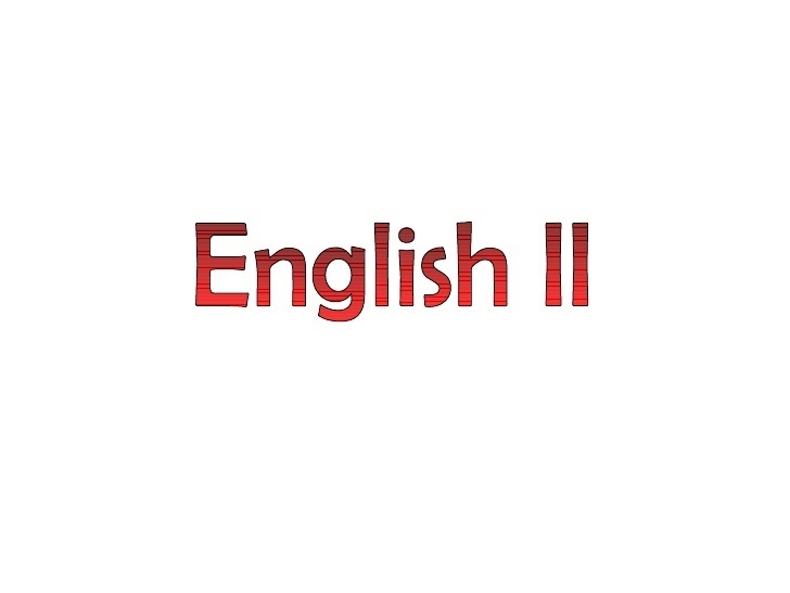 ENG II ROMERO