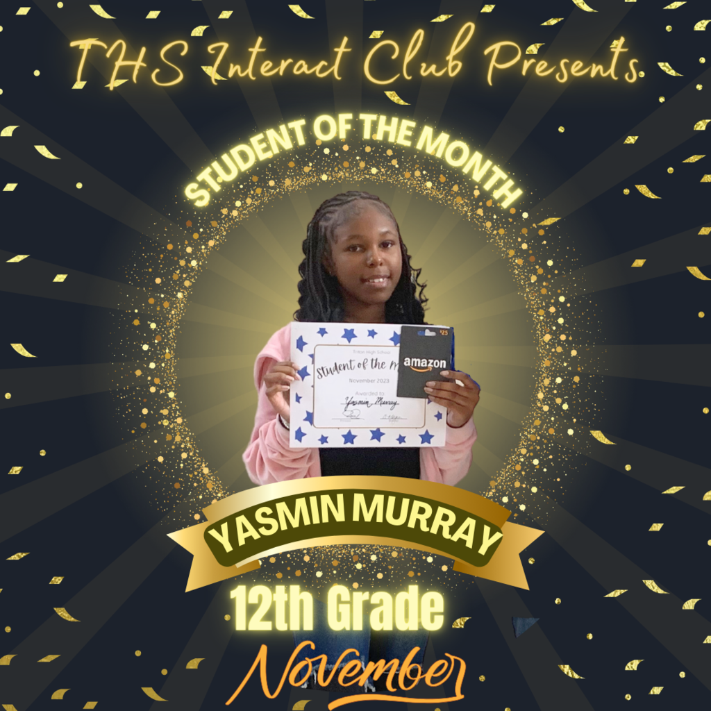 November Interact Students of the Month 2023
