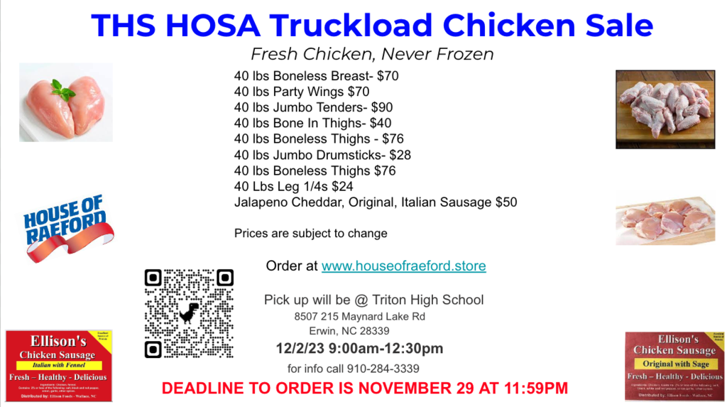 HOSA Chicken Sale