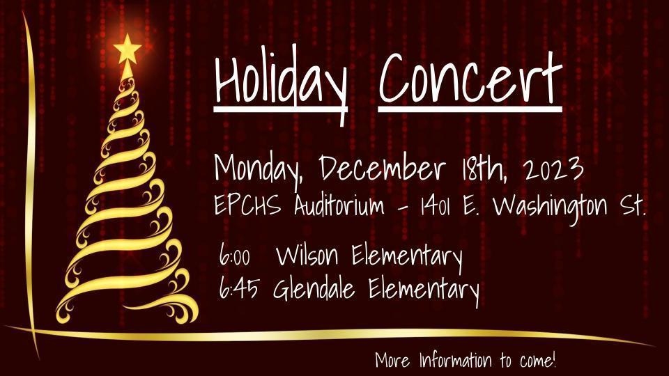 Glendale Wilson Concert