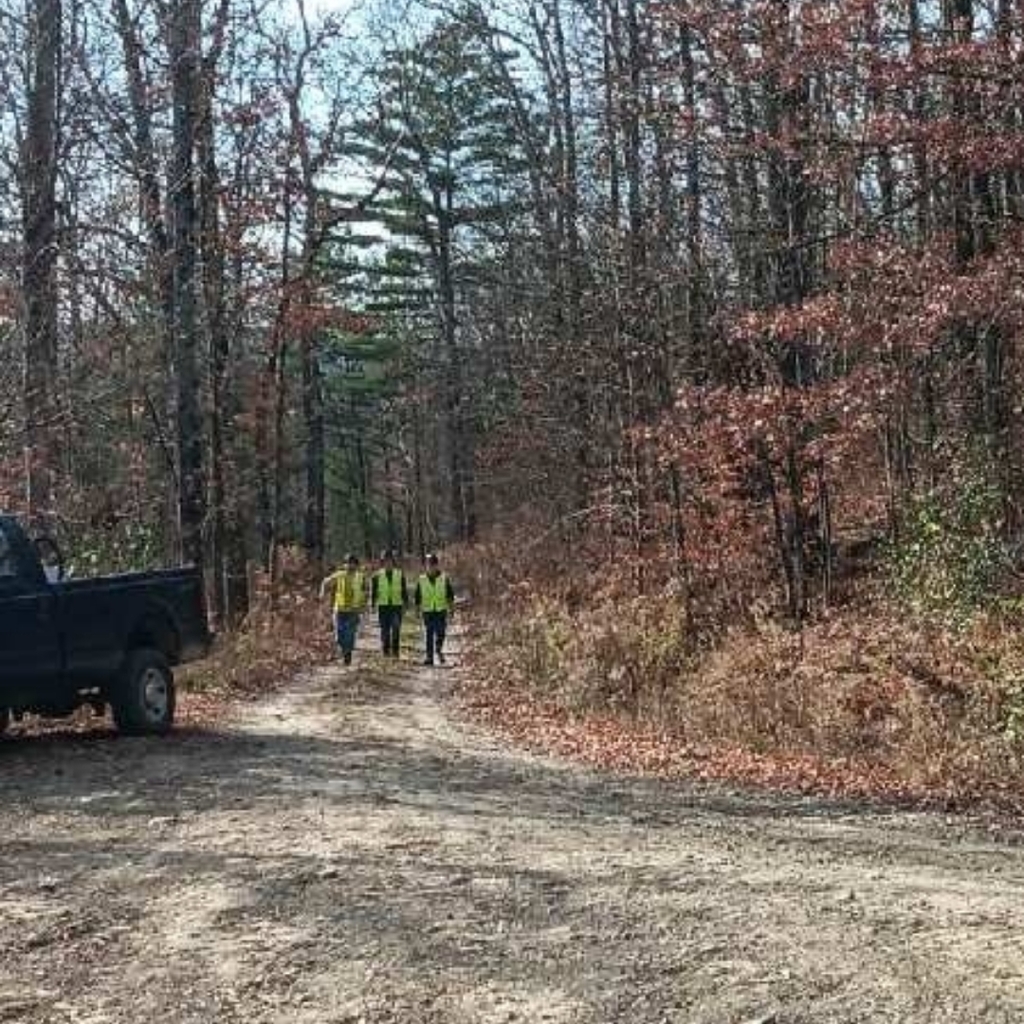 It was a lo g hike to the top of the hill! 