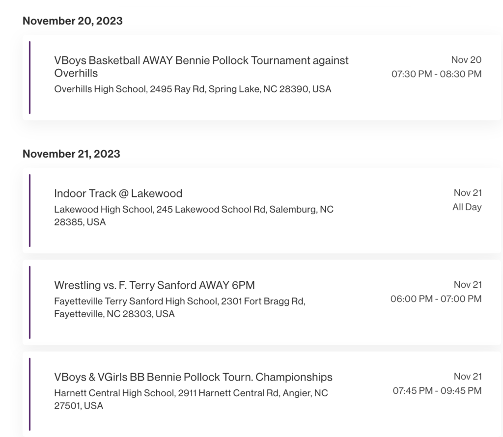Nov 20th-Nov 24th