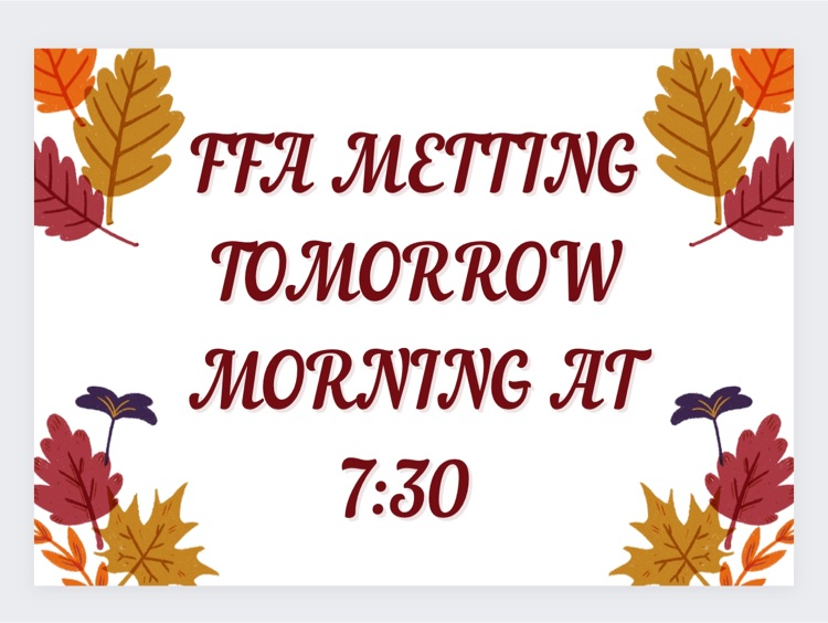 ffa meeting