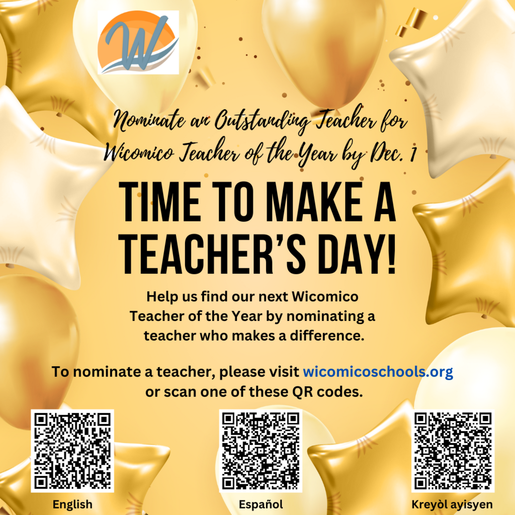 Promo about Teacher of the Year Nominations
