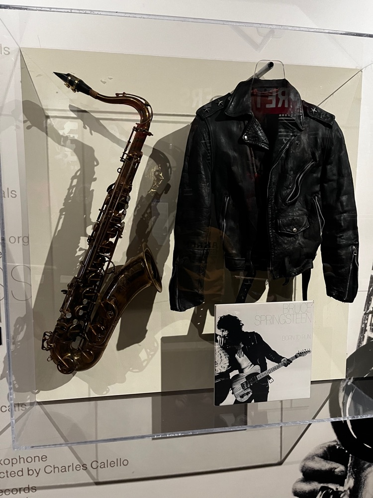 Clarence Clemons saxophone. 