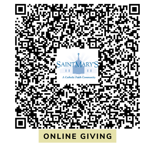 QR Code for Online giving at St. Mary's Swormville