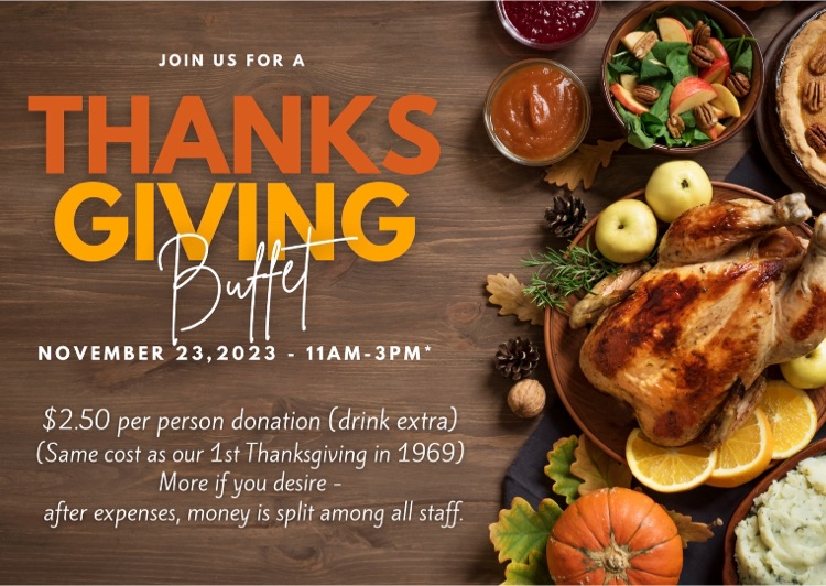 Thanksgiving Day Meal Opportunity